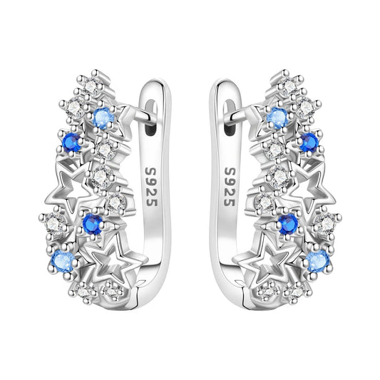 Blue Star River Earrings Women